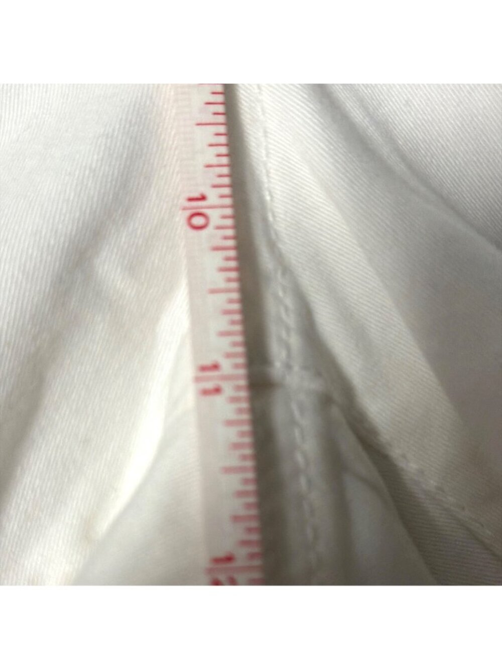 Crown & Ivy Womens White Skinny Jeans Size 16S Short Essential Signature - Picture 7 of 8